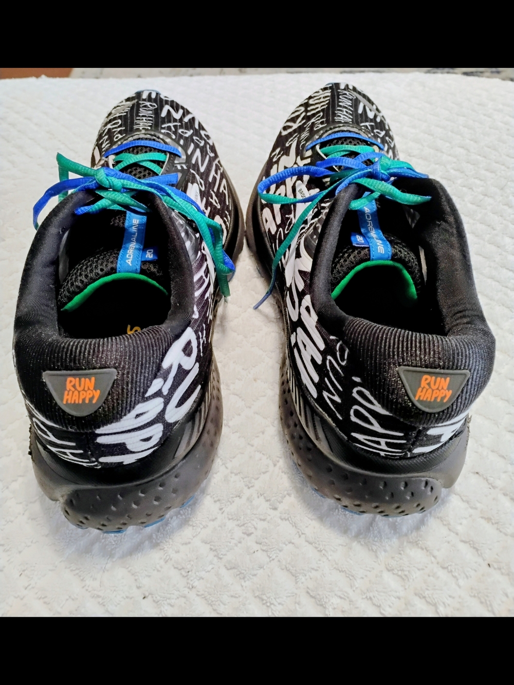 Brooks Adrenaline GTS 20 Run Happy Shoes Mens Size 11 - Picture 14 of 16
